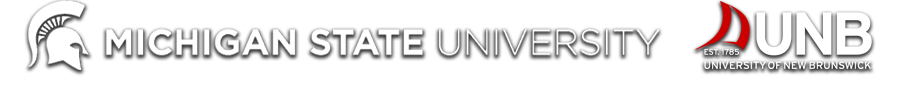 MSU and UNB logos